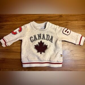 Hudson's Bay Company 0-6 month Infant 'Canada' theme sweatshirt